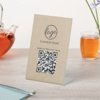 Code QR du restaurant de Rustic