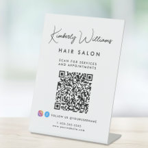 Code QR du script de signature d'entreprise