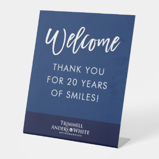 Signe De Table COMMANDE D'IMPRESSION PERSONNALISÉE Kelsey 20e ann