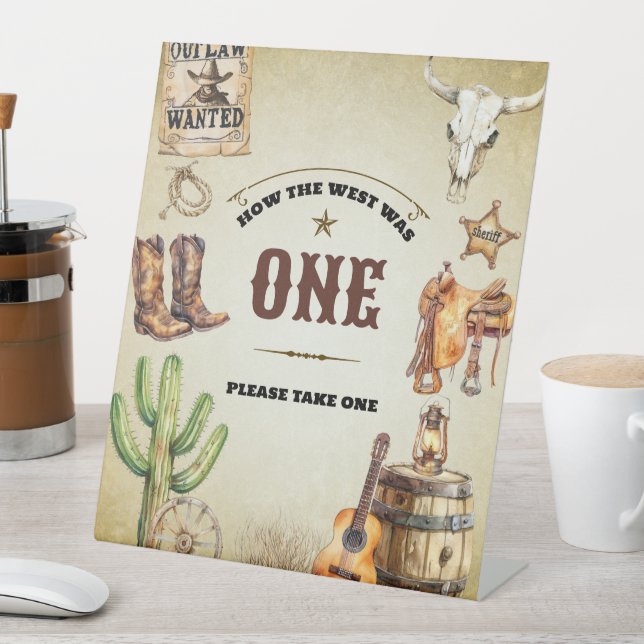 Signe De Table Comment l'Occident était un premier anniversaire (In SItu)