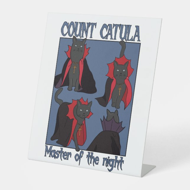 Signe De Table Comte Catula Maître de la Nuit (Recto)