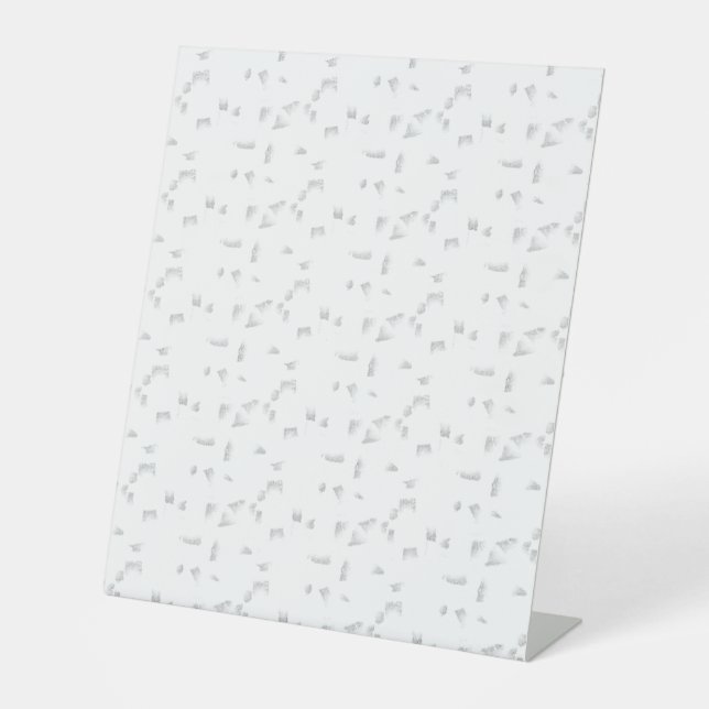 Signe De Table conception horizontale Seize (Recto)