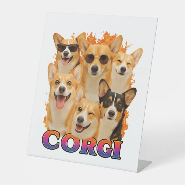 Signe De Table Copie Corgi (Recto)
