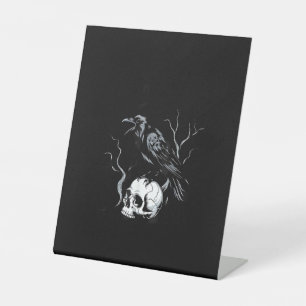 Signe De Table Corbeau F-Caw-F Oiseau Drôle qui dit Humour Mème C