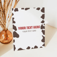 Cowboy Rodeo Western Wild West Custom Party