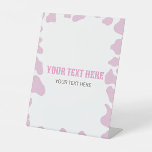 Signe De Table Cowgirl Rodeo Western Wild West Custom Party