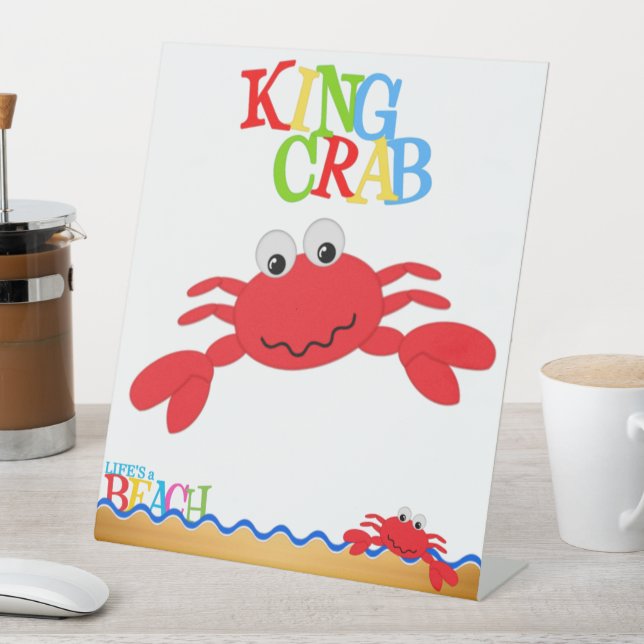 Signe De Table Crabe royal (In SItu)