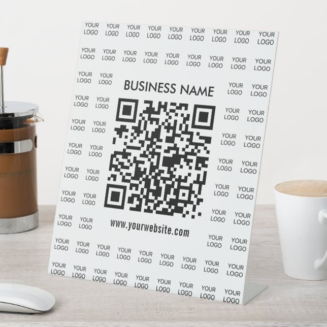 Signe De Table Créer instantanément du code QR scannable et du Mo (In SItu)