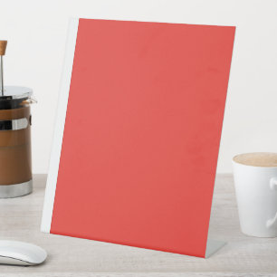 Signe De Table Créer un Arrière - plan rouge frappant avec bordur