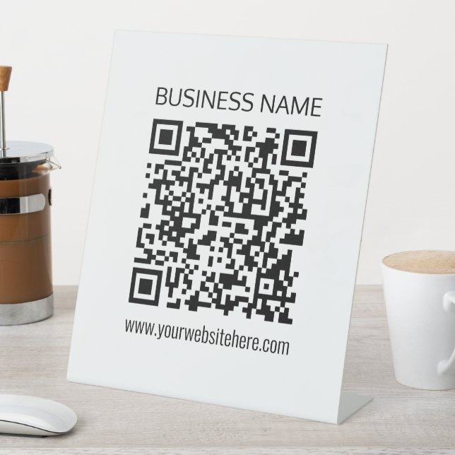 Signe De Table Créez un code QR professionnel instantanément avec (In SItu)