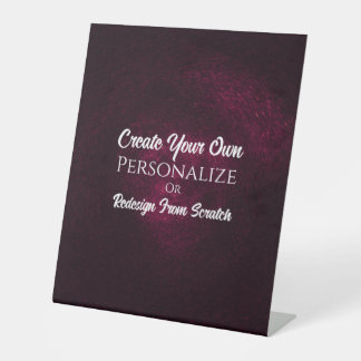 Signe De Table CREEZ VOS PROPRES CARTES! Personnaliser