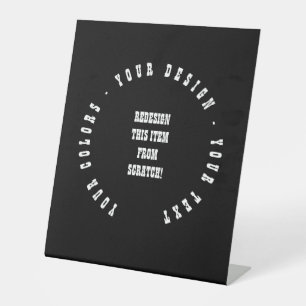 Signe De Table Créez votre propre