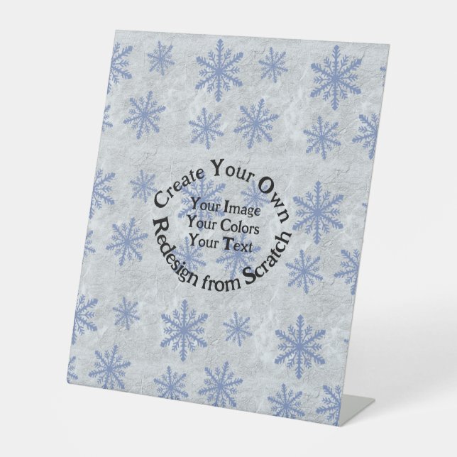 Signe De Table Créez votre propre (Recto)