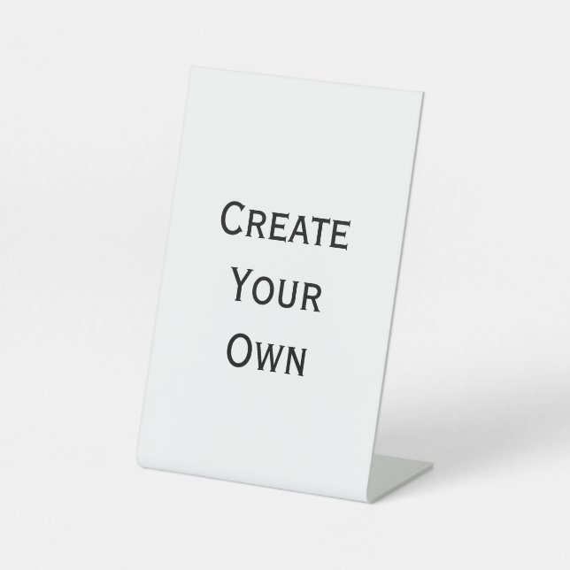 Signe De Table Créez votre propre (Recto)