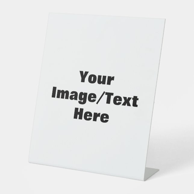 Signe De Table Créez votre propre (Recto)