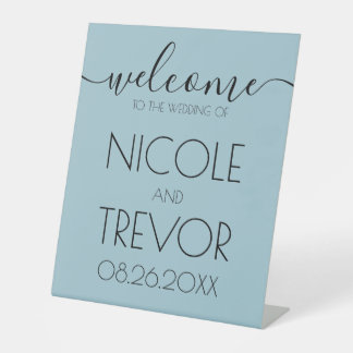 Signe De Table Créez Votre Propre Bienvenue Mariage Personnalisé