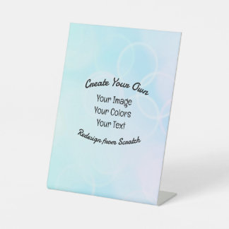 Signe De Table Créez votre propre conception/logo personnalisé