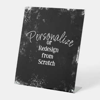 Signe De Table Créez votre propre personnalisation