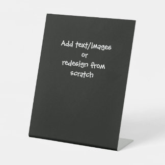 Signe De Table Créez votre propre personnalisation