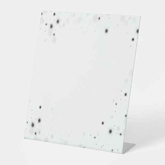 Signe De Table Créez votre propre personnalisation personnalisée (Recto)