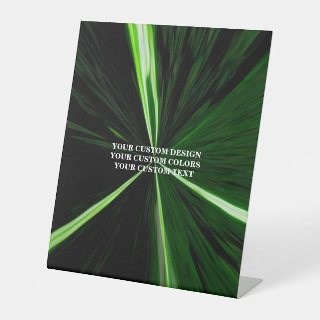 Signe De Table Créez votre propre personnalisation personnalisée (Recto)