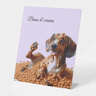 Signe De Table Dachshund