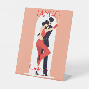 Signe De Table Danseurs de tango Thunder_Cove