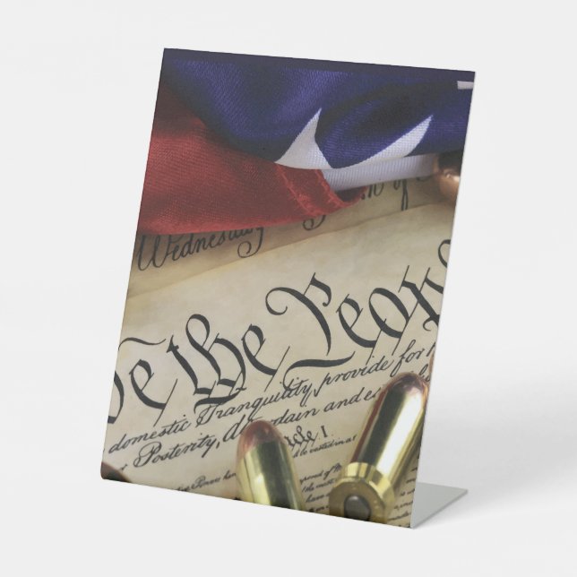 Signe De Table Déclaration d'indépendance (Recto)