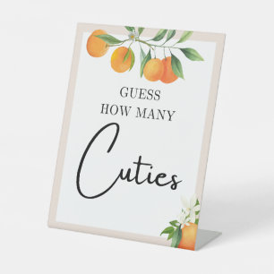 Signe De Table Décorations de baby shower Tablette Neutre Genre