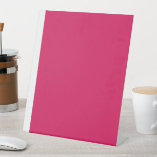 Signe De Table Découvrez l'élégance de l'Arrière - plan rose