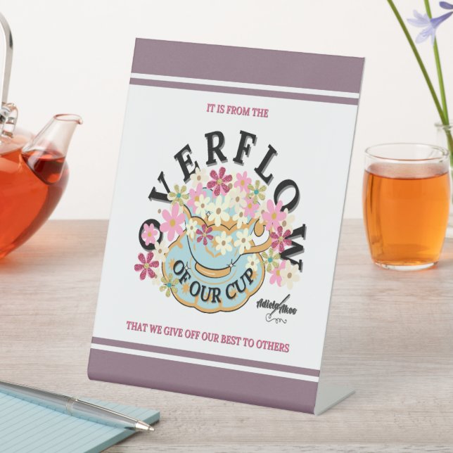 SIGNE DE TABLE DÉPASSEMENT (In SItu)