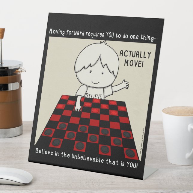 Signe De Table Déplacer (In SItu)