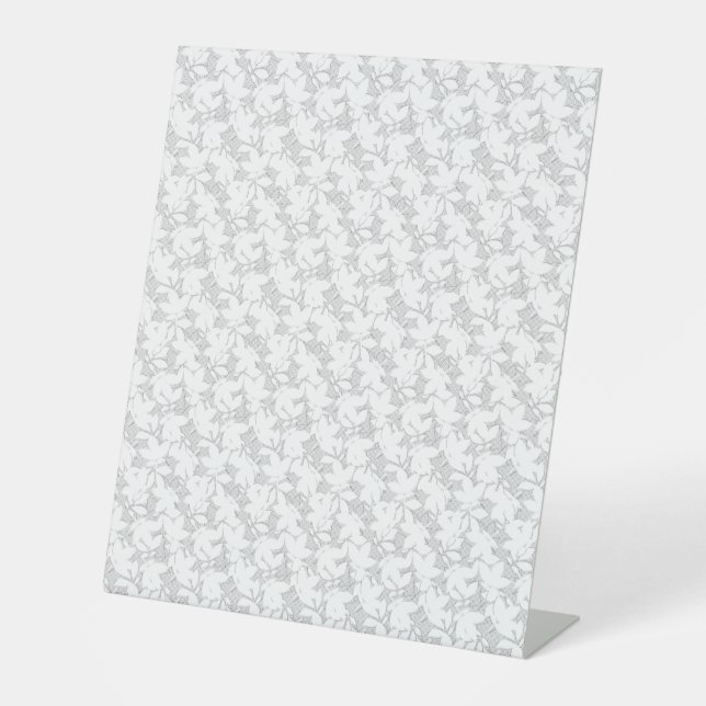 Signe De Table design décoratif Neuf (Recto)