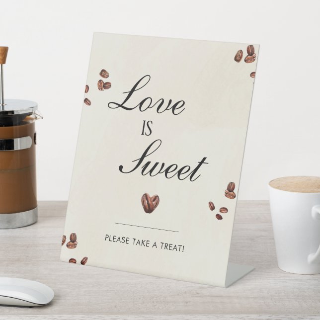 Signe De Table Dessert Table Love Est Brûler Fête des mariées Swe (In SItu)