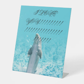 SIGNE DE TABLE DOLPHINS ADORABLES