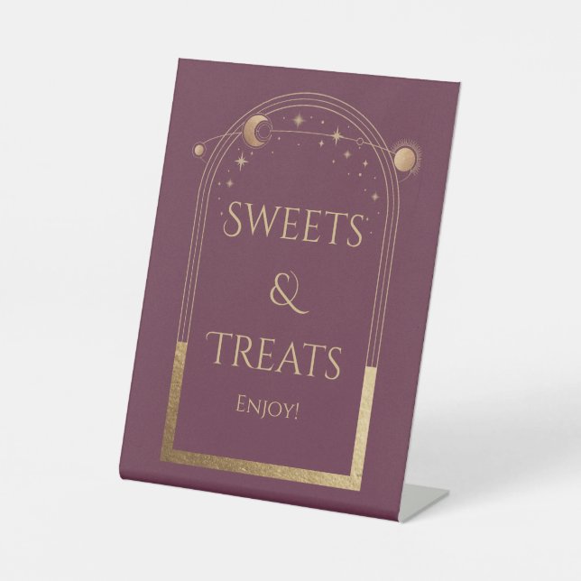 Signe De Table Douceurs & Traitements Mystical Plum Celestial Mar (Recto)