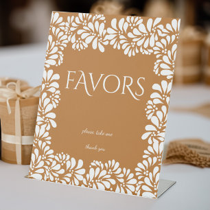 Signe De Table Douche nuptiale de talavera mexicaine en terre cui