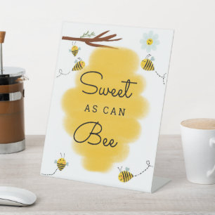 Signe De Table Doux Comme Peut Être Honey Bee Baby Show