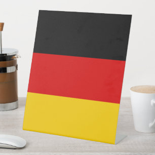 Signe De Table Drapeau allemand