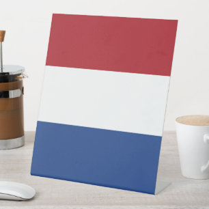 Signe De Table Drapeau des Pays-Bas