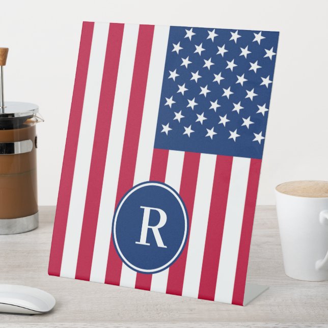 Signe De Table Drapeau personnalisé (In SItu)