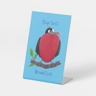 Signe De Table Drôle magnifique dessin animé de frégate