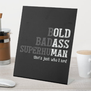 Signe De Table Drôle Vieux Dit Gag Cadeau Papa Fête des pères