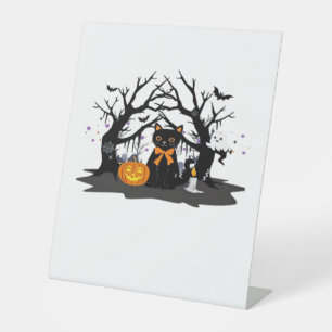 Signe De Table Éffrayant pattes et Citrouille Halloween Nights Cl