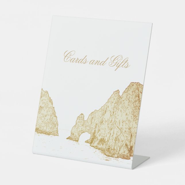 Signe De Table El Arco |  Cabo San Lucas MEXIQUE  (Recto)