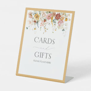 Signe De Table Elégant Fête des mariées Fleur sauvage Jaune