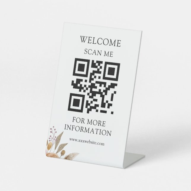 Signe De Table Elegant Floral Wedding (Recto)