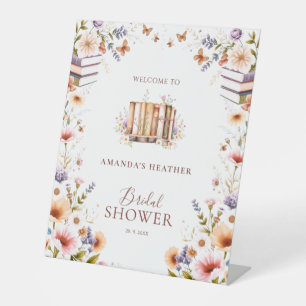 Signe De Table Elégant livre Boho thème Fête des mariées Bienvenu