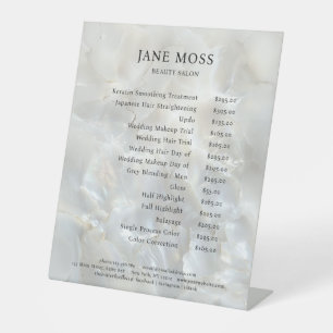 Signe De Table Elégant, Marbre, Salon, Tarifs