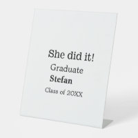Elle l'a fait diplômée ajouter nom classe de texte